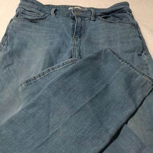 Levi Strauss & Co. Classic Mid-Rise Skinny Woman’s zip button front jeans size 8